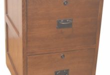 Oak Filing Cabinet 2 Drawer