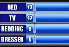 Name Something You Might Find In A Bedroom