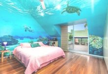 Underwater Ocean Themed Bedroom