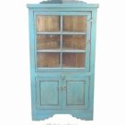 Blue Corner Cabinet