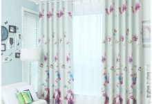 Flower Curtains Bedroom