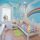 Rainbow Girls Bedroom