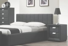 Black Faux Leather Bedroom Furniture