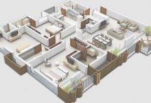 5 Bedroom House Plans 3D