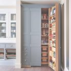 Kitchen With Pantry Cabinet