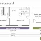 Studio Apartment Vs One Bedroom