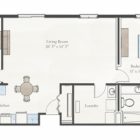 2 Bedroom Apartment Floor Plans