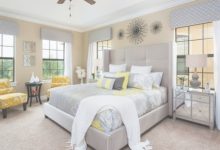 Pale Yellow And Grey Bedroom