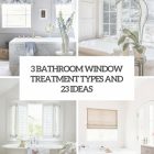 Bathroom Window Treatment Ideas