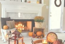 Autumn Living Room Decorating