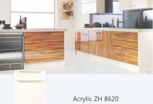 High Gloss Acrylic Kitchen Cabinets