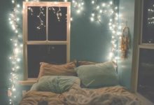 Christmas Tree Lights In Bedroom