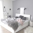 White And Grey Bedroom Tumblr