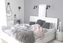 White And Grey Bedroom Tumblr