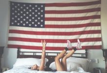 American Flag Bedroom Decor