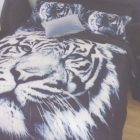 White Tiger Bedroom Decor
