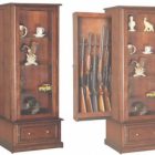Hidden Wood Gun Cabinet