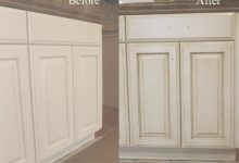 Antiquing Cabinets With Stain