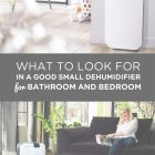 Small Dehumidifier For Bathroom