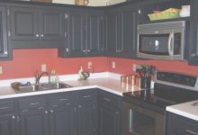 Black And Red Cabinets