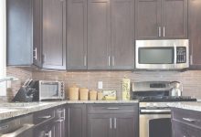 Dark Cabinets Small Kitchen