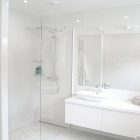 Simple White Bathroom Designs