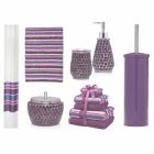 Plum Bathroom Decor