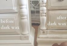 Waxing Chalk Painted Furniture
