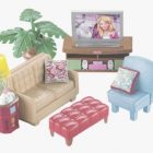 Fisher Price Dollhouse Furniture