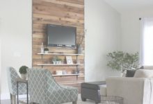 Wood Accent Wall Living Room