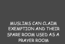 Bedroom Tax Exemption For Prayer Room