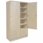 Storage Cabinet With Drawers And Shelves