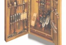 Wooden Tool Cabinet