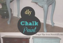 How To Make Chalk Paint For Furniture