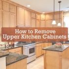 How To Demo Kitchen Cabinets