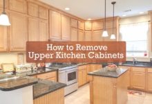 How To Demo Kitchen Cabinets