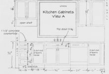 Standard Size Kitchen Cabinets