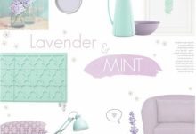Mint And Lilac Bedroom