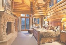 Log Home Bedroom Pictures