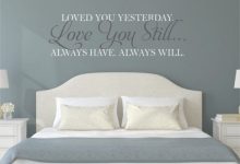 Wall Sayings For Bedroom