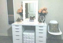 Bedroom Makeup Vanity With Drawers