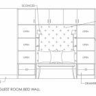 Master Bedroom Plan And Elevation