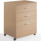 Wood Filing Cabinet 3 Drawer