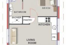 Granny Flat Floor Plans 1 Bedroom