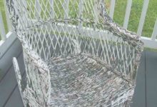 How To Paint Wicker Furniture