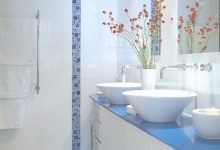 Blue And White Bathroom Decor
