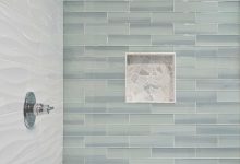 Glass Tile Bathroom Designs