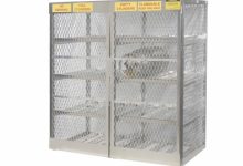 Propane Cylinder Storage Cabinets