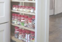 Pull Out Spice Racks For Cabinets