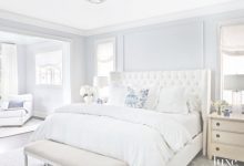 Light Blue And White Bedroom